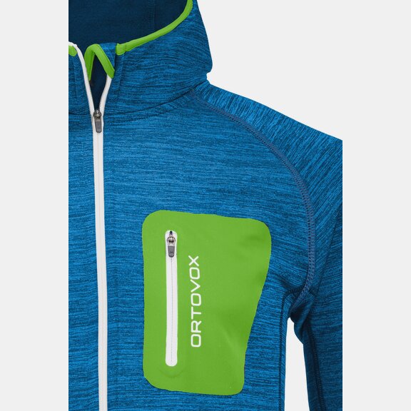 ORTOVOX FLEECE MELANGE HOODY M Fleece Jackets ORTOVOX